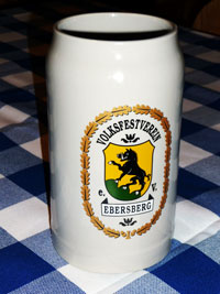 Masskrug Volksfestverein Ebersberg